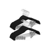 Breebe 20-pack Velvet Pants Hangers With Adjustable Clips Black