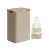 Breebe 23.8 Gallons (90l) Laundry Hamper With Lid Camel Brown