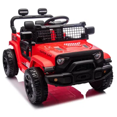 Breebe 24v Kids Ride On Car W/parents Control,four-wheel Suspension,2wd,power Display,bluetooth,mp3,music,l