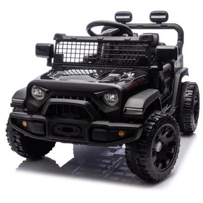Breebe 24v Kids Ride On Car W/parents Control,four-wheel Suspension,2wd,power Display,bluetooth,mp3,music,l In Multi