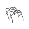 Breebe 27.2"d X 15"w X 20.5"h Luggage Rack Forest Slate Gray