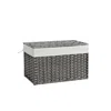 Breebe 27.7 Gallon Storage Basket With Lid And With Handles