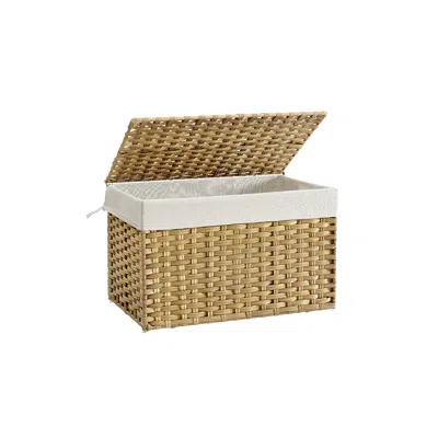 Breebe 27.7 Gallon Woven Storage Basket With Lid