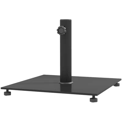 Breebe 29 Lb Square Metal Patio Umbrella Base In Black
