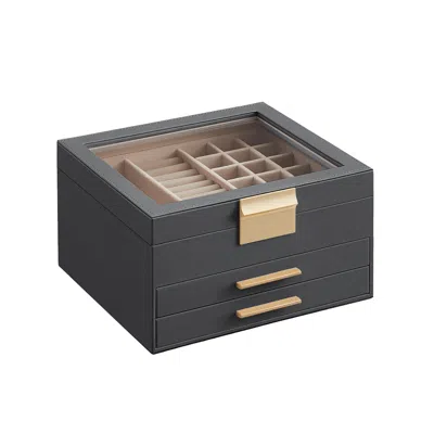 Breebe 3-layer Jewelry Box Interstellar Gray