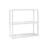 Breebe 3-tier Bamboo Bathroom Shelf In White