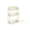 Breebe 3-tier Makeup Organizer - Cloud White