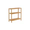 Breebe 3-tier Multifunctional Bamboo Storage Shelf - Natural In Neutral