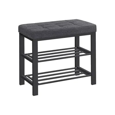 Breebe 3-tier Shoe Bench 12.2 X 23.6 X 19.3 Inches