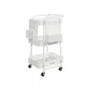 Breebe 3-tier Storage Cart With Wheels In White