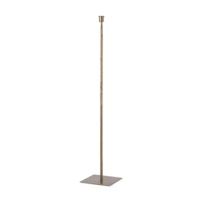Breebe 30" Gold Metal Floor Taper Candlestick