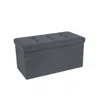 Breebe 30 Inches Folding Storage Ottoman Bench