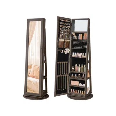 Breebe 360° Swivel Jewelry Cabinet
