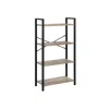Breebe 4-tier Bookcase With Steel Frame