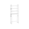 Breebe 4-tier Over-the-toilet Storage Shelf Cloud White