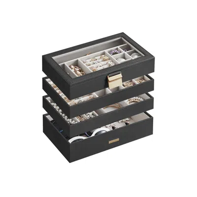 Breebe 4-tier Stackable Jewelry Box