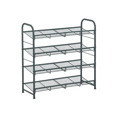 Breebe 4 Tier Stackable Shoe Rack