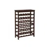 BREEBE 42-BOTTLE WINE RACK FREE STANDING FLOOR