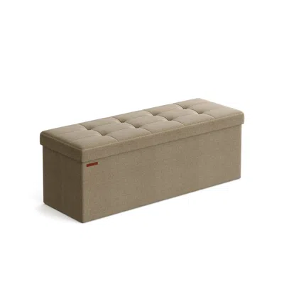 BREEBE 43'' FOLDING STORAGE OTTOMAN BENCH