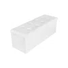 Breebe 43 Inches Folding Storage Ottoman Bench