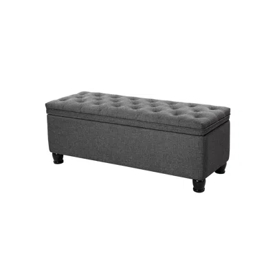 Breebe 46.5‘' Dark Gray Ottoman