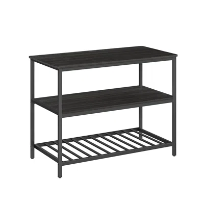Breebe 47.2 Inches Kitchen Shelf With Large Worktop