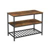 Breebe 47.2 Inches Kitchen Shelf With Large Worktop