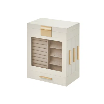 Breebe 5-layer Jewellery Organiser White