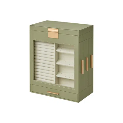 Breebe 5-layer Jewelry Box Laurel Green