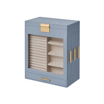 Breebe 5-layer Jewelry Box Smoky Blue
