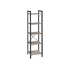 Breebe 5 Tier Bookcase Storage Shelf