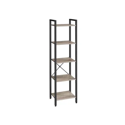 Breebe 5 Tier Bookcase Storage Shelf