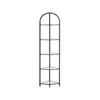 Breebe 5-tier Corner Bookshelf