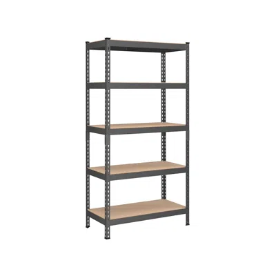 Breebe 5-tier Garage Storage Shelf, 17.7 X 35.4 X 70.9 Inches In Gray