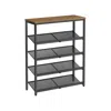 Breebe 5-tier Shoe Rack For Entryway