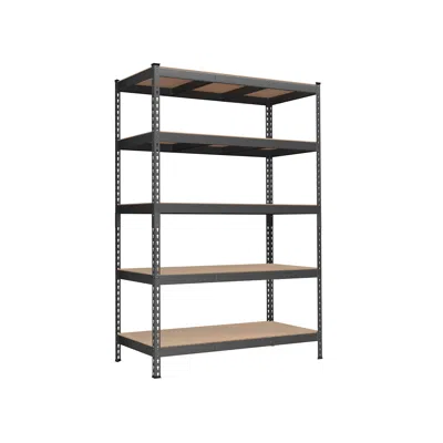 Breebe 5-tier Storage Shelves, 23.6 X 47.2 X 70.9 Inches In Gray