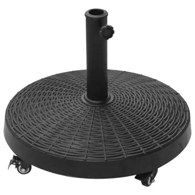 Breebe 50 Lb Heavy Duty Patio Umbrella Base In Black