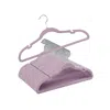 Breebe 50-pack Velvet Hangers Light Purple