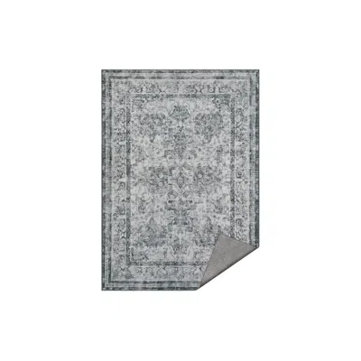 Breebe 5'w X 7'l Area Rug, Farmhouse Style In Gray