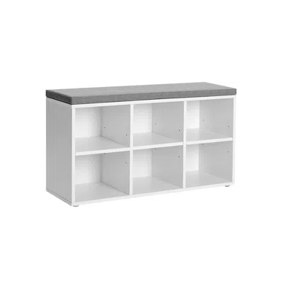 Breebe 6 Compartments Shoe Bench