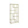 Breebe 6-tier Tall Bookshelf With Tempered Glass Shelves