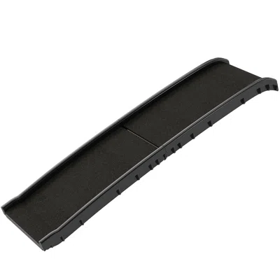 Breebe 61 Inch Folding Dog Ramp For Car With Non-slip Frosted Surface In Black