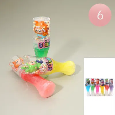 Breebe 6pcs - Monster Bunny Character Glitter Slime Crystal Mud Toys In Multi