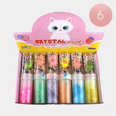 Breebe 6pcs - Monster Bunny Slime Tube Assorted Crystal Mud Toy In Multi