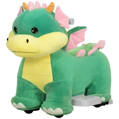 Breebe 6v Battery Powered Animal Ride On For Toddlers In Green