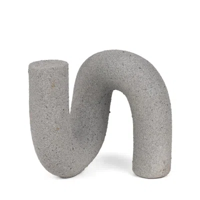 Breebe 7" Grey Resin Decorative Wall Sculpture In Gray