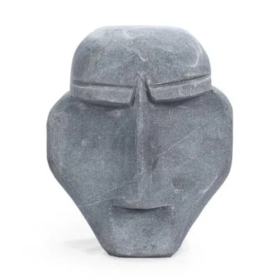 Breebe 7" Stone Stone Figurine In Blue
