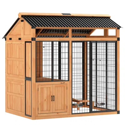 Breebe 7' X 5' Extra Large Dog House In Yellow