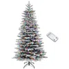 Breebe 7.5ft Pre-lit Artificial Christmas Tree With 500 Led Lights In Multi
