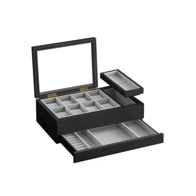Breebe 8-slot Watch Box Black